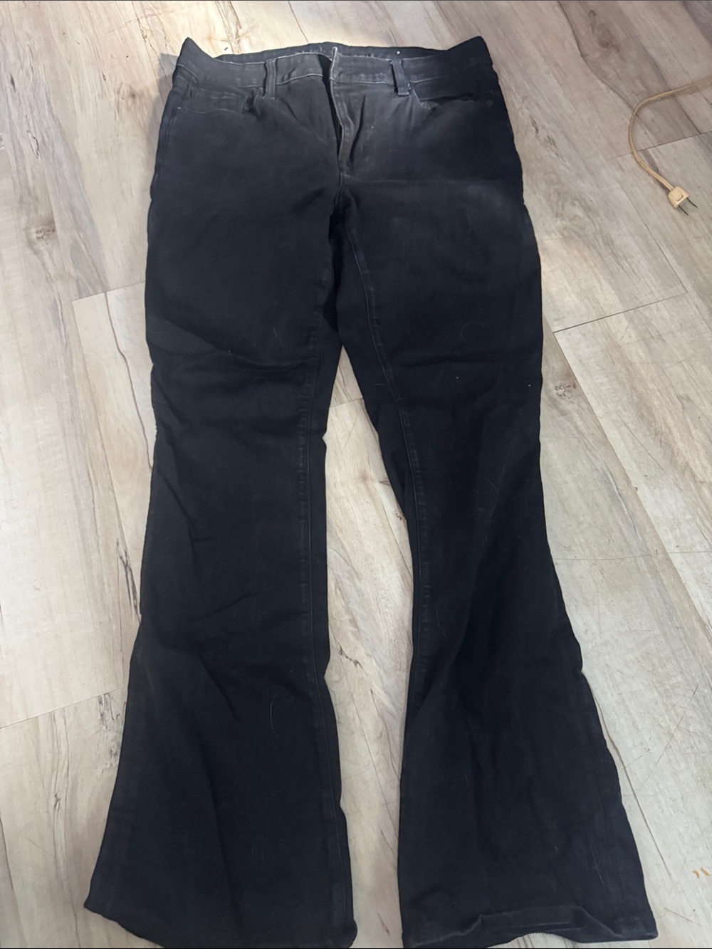 American Eagle Outfitters Black Flare Jeans